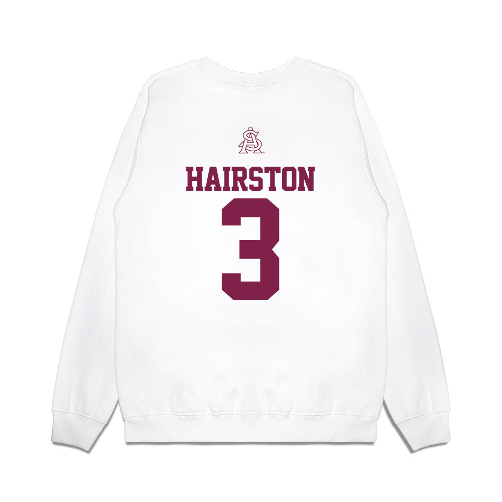 Arizona State - NCAA Baseball : Landon Hairston - USA Raglan Premium Crewneck Sweatshirt-1