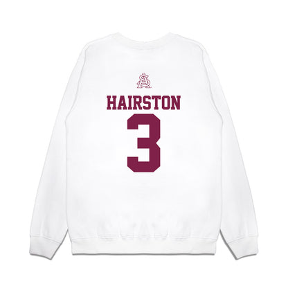 Arizona State - NCAA Baseball : Landon Hairston - USA Raglan Premium Crewneck Sweatshirt-1
