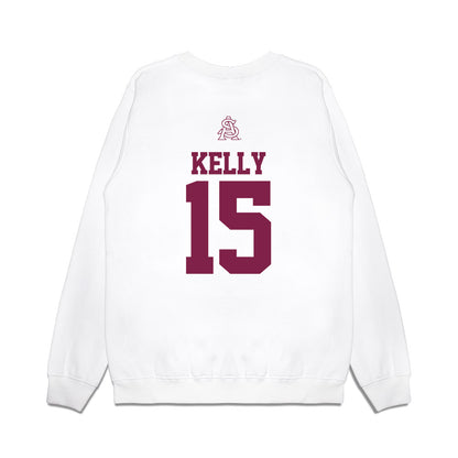 Arizona State - NCAA Baseball : Lucas Kelly - USA Raglan Premium Crewneck Sweatshirt-1