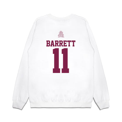Arizona State - NCAA Baseball : Easton Barrett - USA Raglan Premium Crewneck Sweatshirt-1