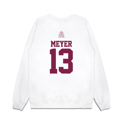 Arizona State - NCAA Baseball : Tyler Meyer - USA Raglan Premium Crewneck Sweatshirt-1