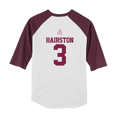 Arizona State - NCAA Baseball : Landon Hairston - USA Raglan Youth Raglan T-Shirt-1