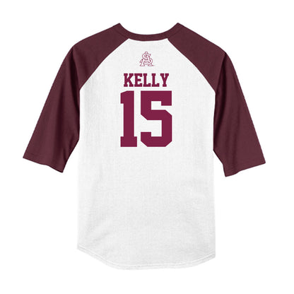 Arizona State - NCAA Baseball : Lucas Kelly - USA Raglan Raglan Shirt-1