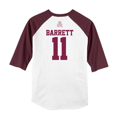 Arizona State - NCAA Baseball : Easton Barrett - USA Raglan Raglan Shirt-1