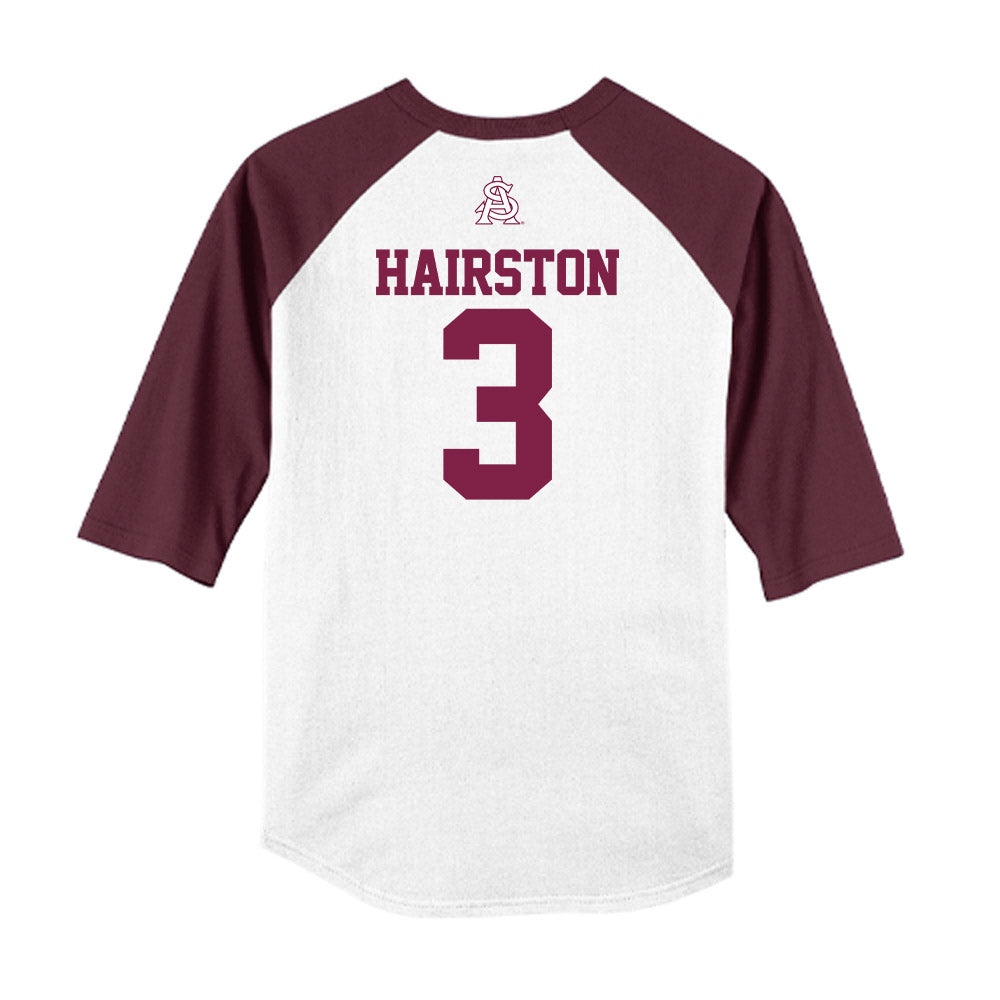 Arizona State - NCAA Baseball : Landon Hairston - USA Raglan Raglan Shirt-1