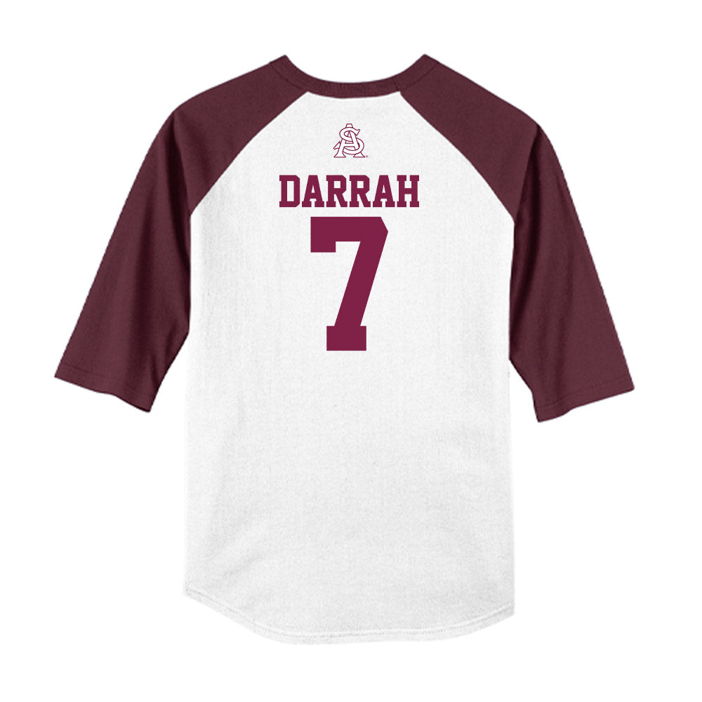 Arizona State - NCAA Baseball : Ryan Darrah - USA Raglan Raglan Shirt-1