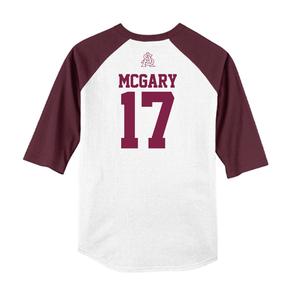 Arizona State - NCAA Baseball : Ky McGary - USA Raglan Raglan Shirt-1