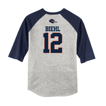 UTSA - NCAA Baseball : Austin Biehl - USA Raglan Raglan Shirt-1