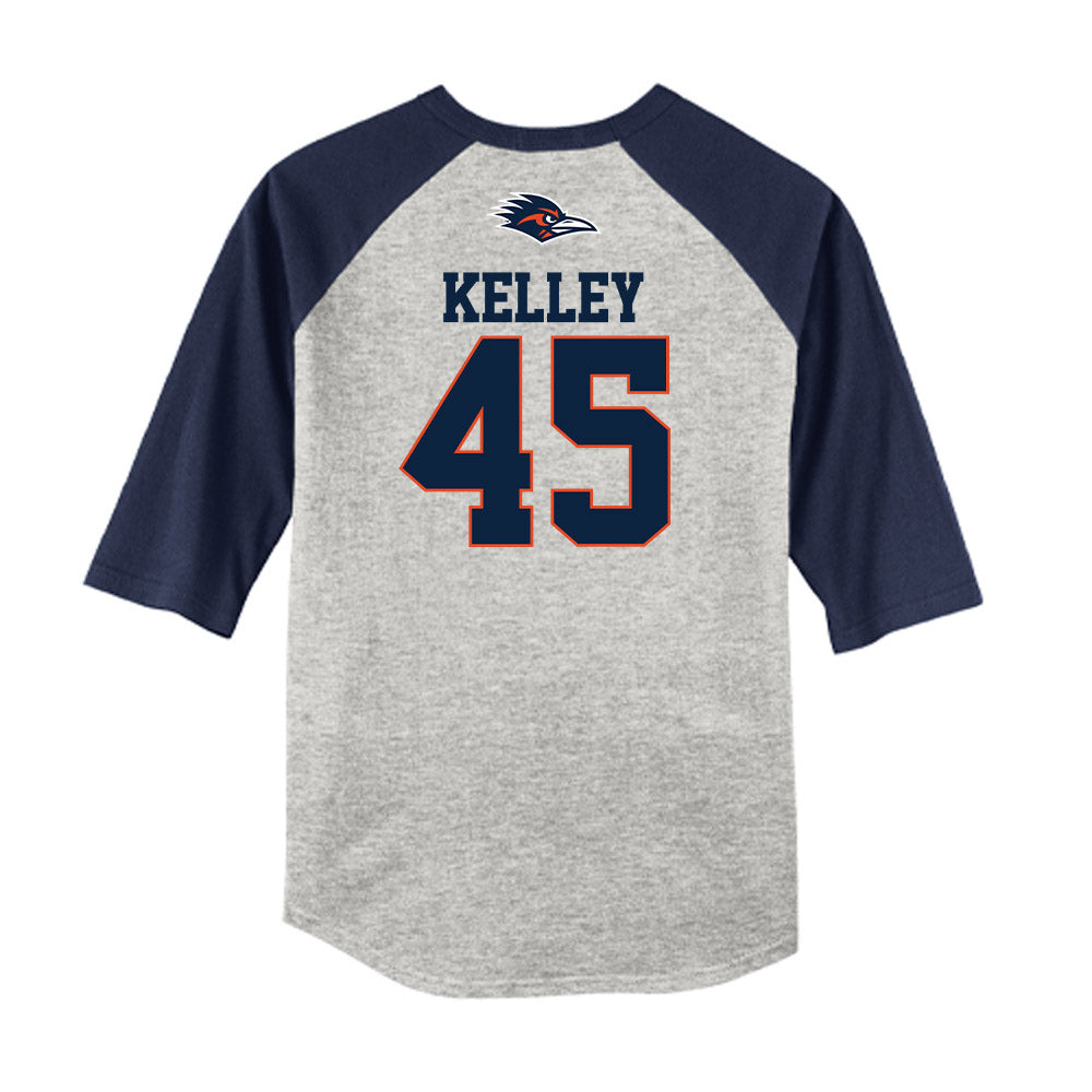 UTSA - NCAA Baseball : Connor Kelley - USA Raglan Raglan Shirt-1