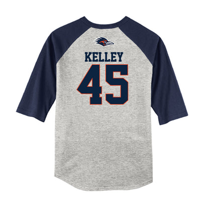 UTSA - NCAA Baseball : Connor Kelley - USA Raglan Raglan Shirt-1