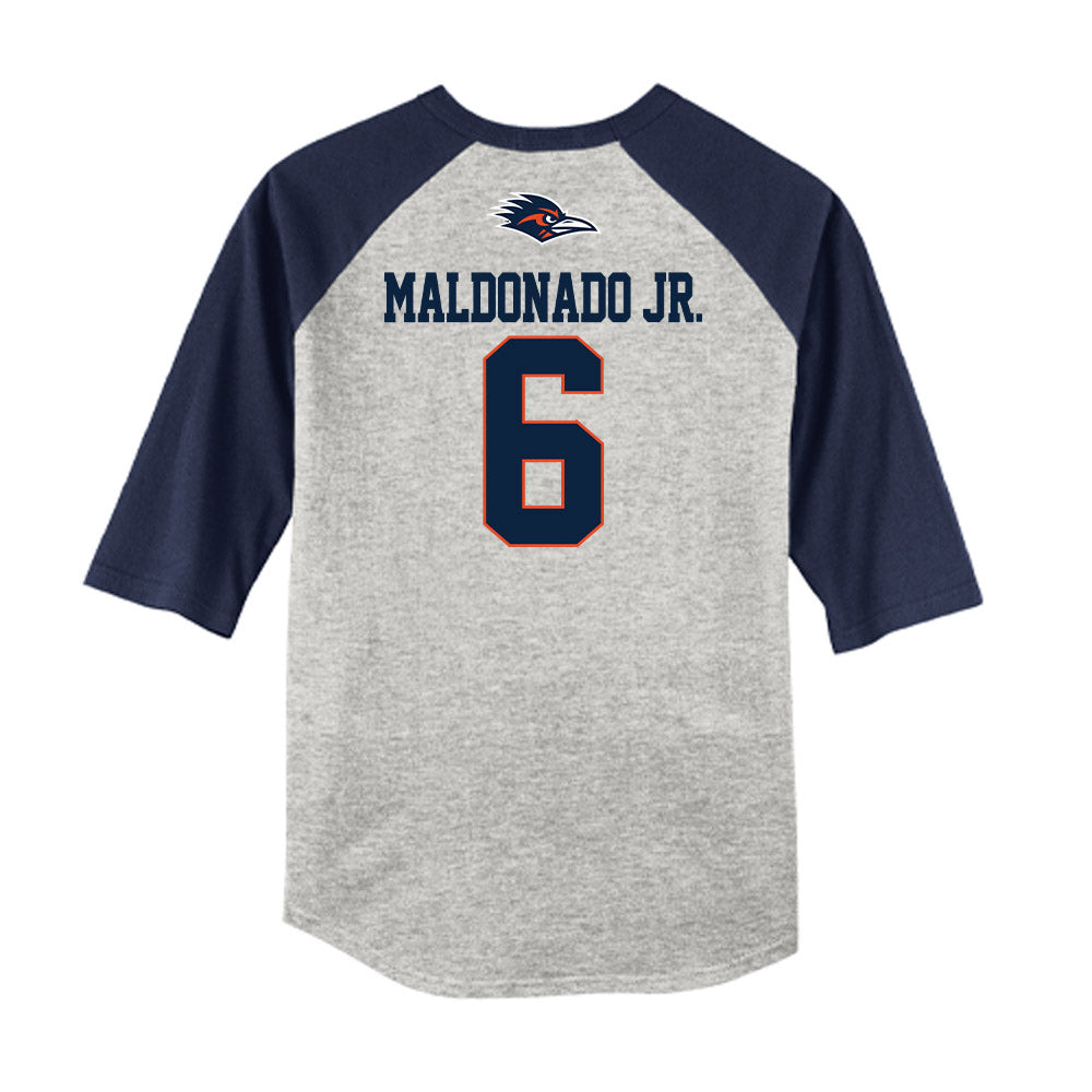 UTSA - NCAA Baseball : John Maldonado Jr. - USA Raglan Raglan Shirt-1