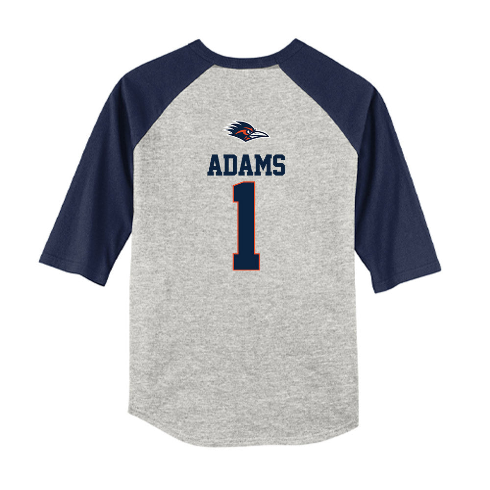 UTSA - NCAA Baseball : Peyton Adams - USA Raglan Youth Raglan T-Shirt-1