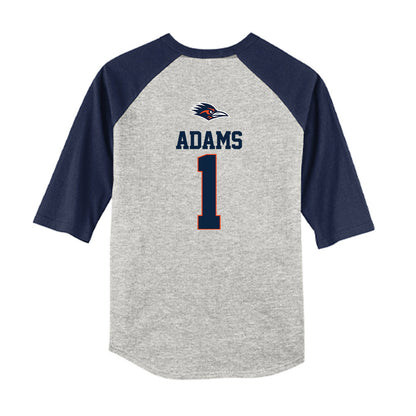 UTSA - NCAA Baseball : Peyton Adams - USA Raglan Youth Raglan T-Shirt-1