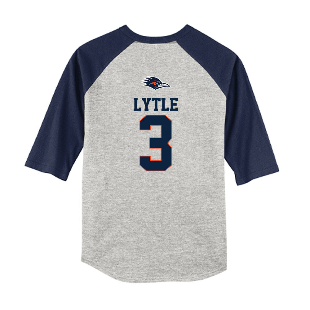 UTSA - NCAA Baseball : Mason Lytle - USA Raglan Youth Raglan T-Shirt-1