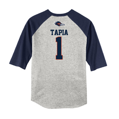 UTSA - NCAA Baseball : Jonathan Tapia - USA Raglan Raglan Shirt-1