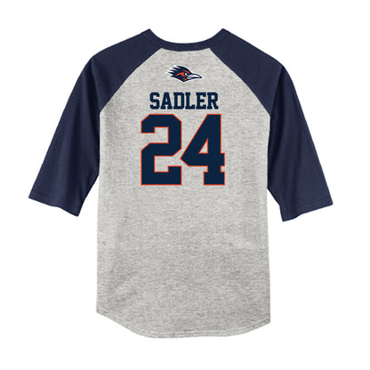 UTSA - NCAA Baseball : Cade Sadler - USA Raglan Raglan Shirt-1