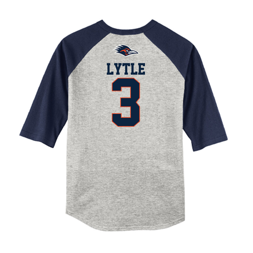 UTSA - NCAA Baseball : Mason Lytle - USA Raglan Raglan Shirt-1