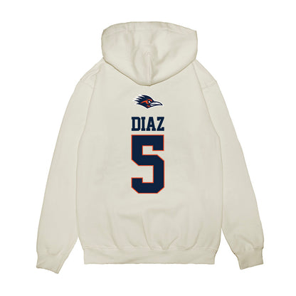 UTSA - NCAA Baseball : Diego Diaz - USA Raglan Premium Hooded Sweatshirt-1