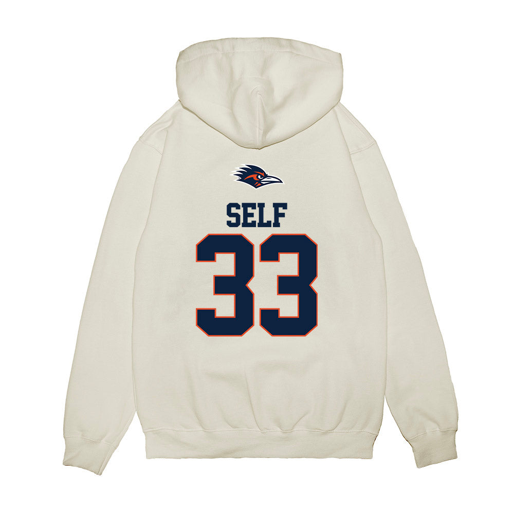 UTSA - NCAA Baseball : Ryan Self - USA Raglan Premium Hooded Sweatshirt-1