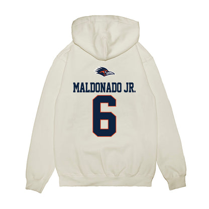 UTSA - NCAA Baseball : John Maldonado Jr. - USA Raglan Premium Hooded Sweatshirt-1