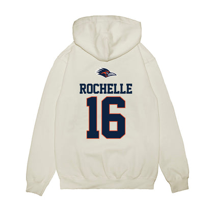 UTSA - NCAA Baseball : Todd Rochelle - USA Raglan Premium Hooded Sweatshirt-1