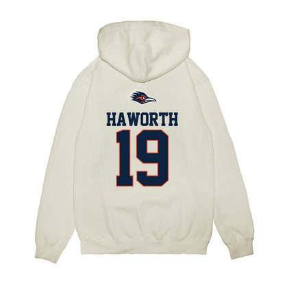 UTSA - NCAA Baseball : Lane Haworth - USA Raglan Premium Hooded Sweatshirt-1