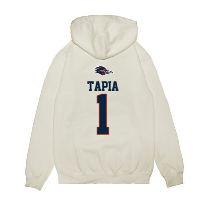 UTSA - NCAA Baseball : Jonathan Tapia - USA Raglan Premium Hooded Sweatshirt-1