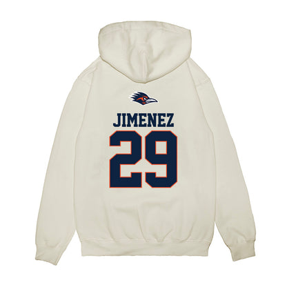 UTSA - NCAA Baseball : Jacob Jimenez - USA Raglan Premium Hooded Sweatshirt-1