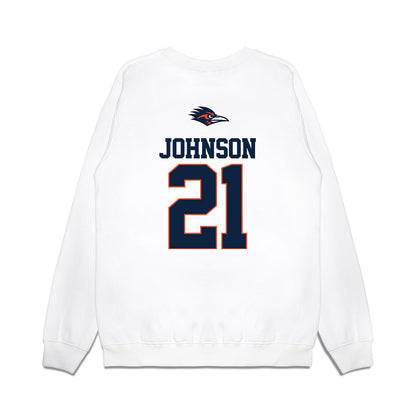 UTSA - NCAA Baseball : Nathan Johnson - USA Raglan Premium Crewneck Sweatshirt-1