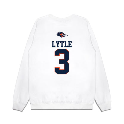 UTSA - NCAA Baseball : Masom Lytle - USA Raglan Premium Crewneck Sweatshirt-1