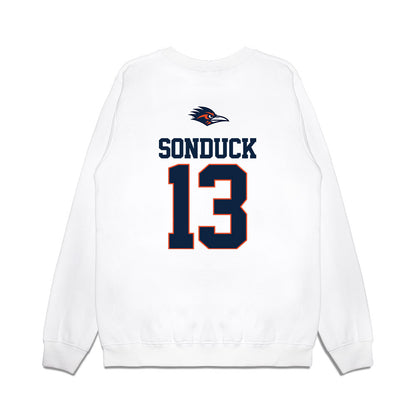 UTSA - NCAA Baseball : Kyle Sonduck - USA Raglan Premium Crewneck Sweatshirt-1