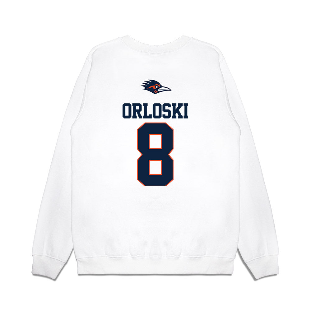 UTSA - NCAA Baseball : Robert Orloski - USA Raglan Premium Crewneck Sweatshirt-1