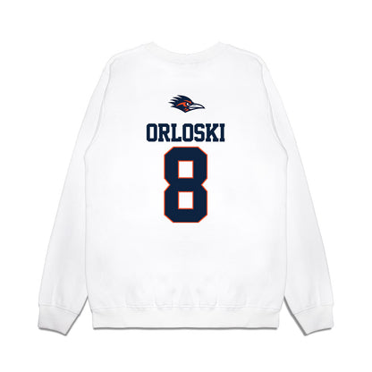UTSA - NCAA Baseball : Robert Orloski - USA Raglan Premium Crewneck Sweatshirt-1