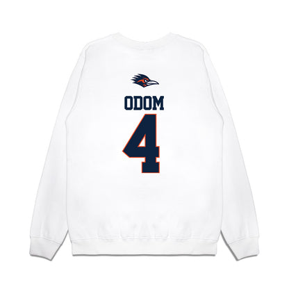 UTSA - NCAA Baseball : Tye Odom - USA Raglan Premium Crewneck Sweatshirt-1