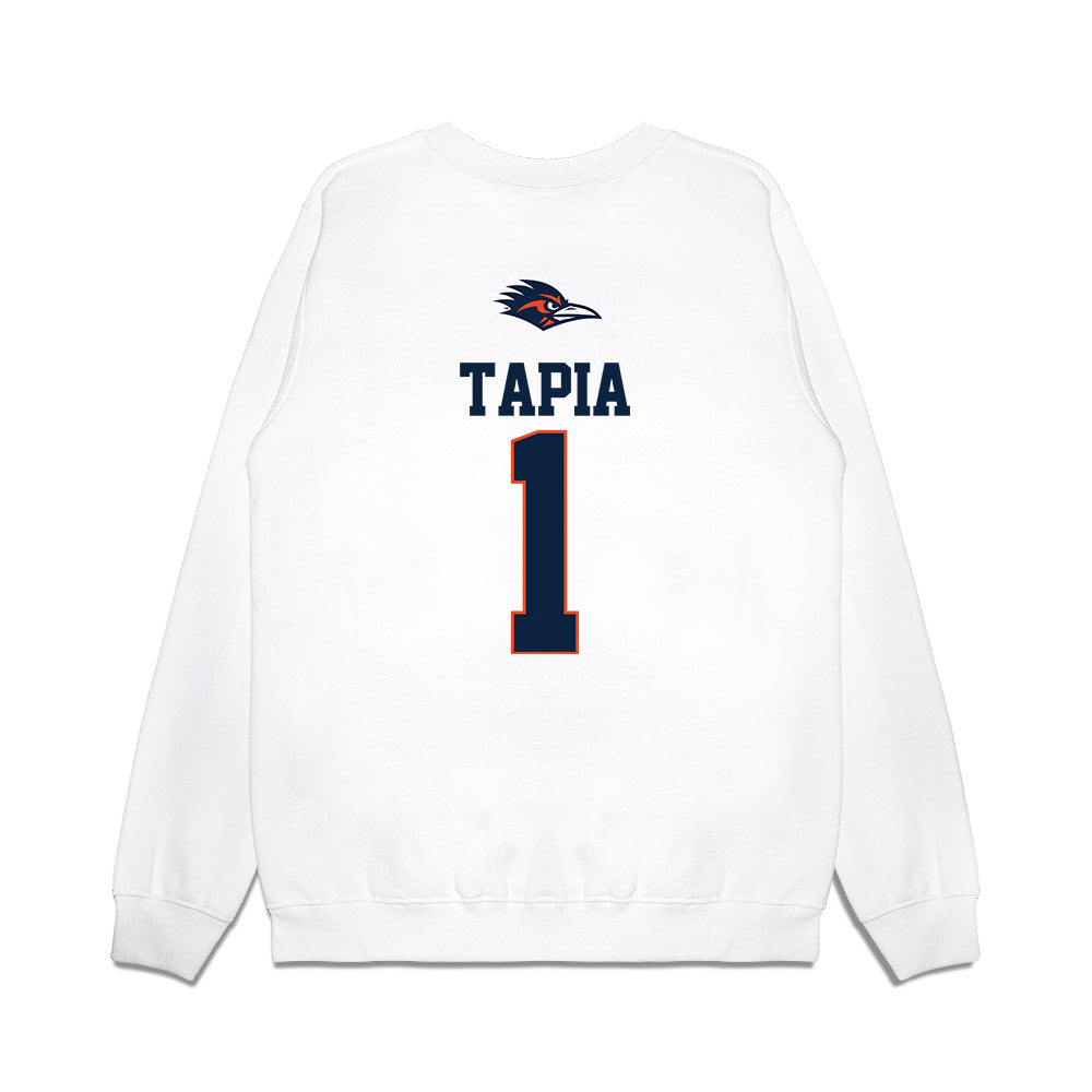 UTSA - NCAA Baseball : Jonathan Tapia - USA Raglan Premium Crewneck Sweatshirt-1