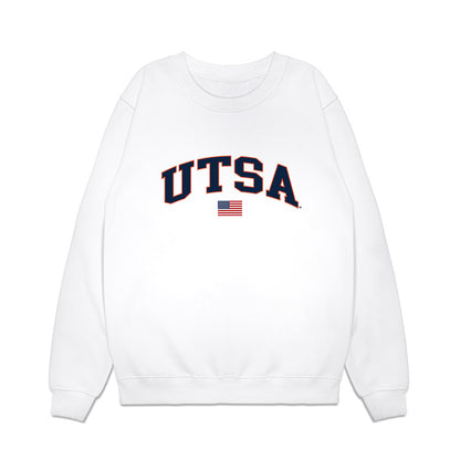 UTSA - NCAA Baseball : Nathan Johnson - USA Raglan Premium Crewneck Sweatshirt-0