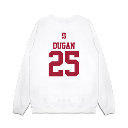 Stanford - NCAA Baseball : Nick Dugan - USA Raglan Premium Crewneck Sweatshirt-1