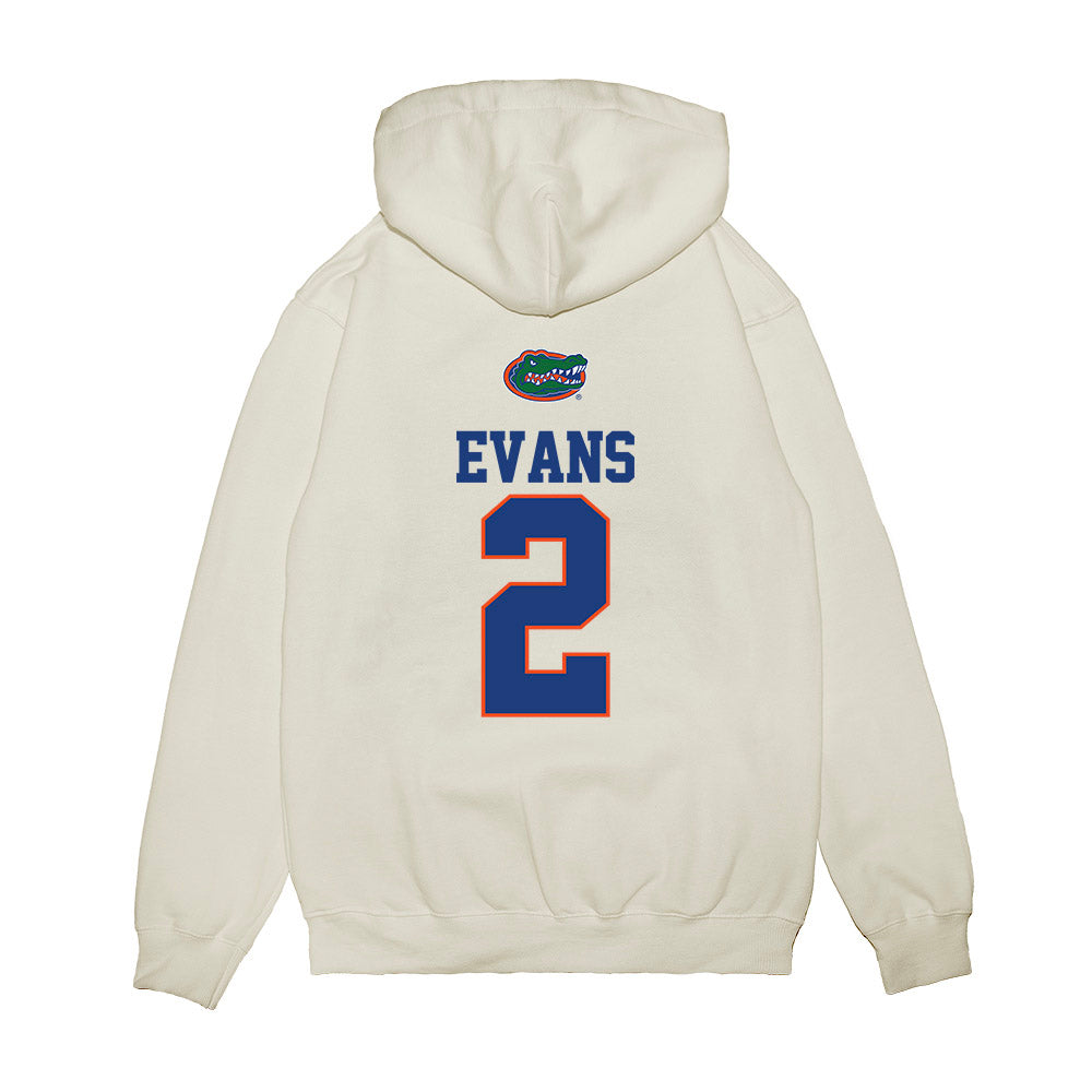 Florida - NCAA Baseball : Ty Evans - USA Raglan Premium Hooded Sweatshirt-1