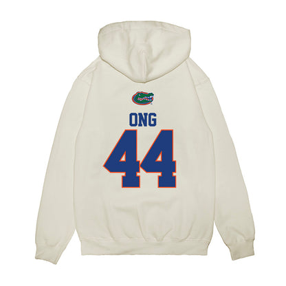 Florida - NCAA Baseball : Felix Ong - USA Raglan Premium Hooded Sweatshirt-1