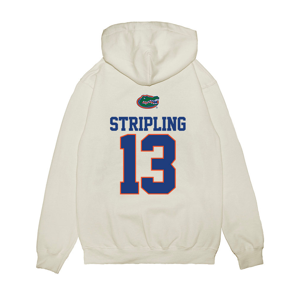 Florida - NCAA Baseball : Landon Stripling - USA Raglan Premium Hooded Sweatshirt-1