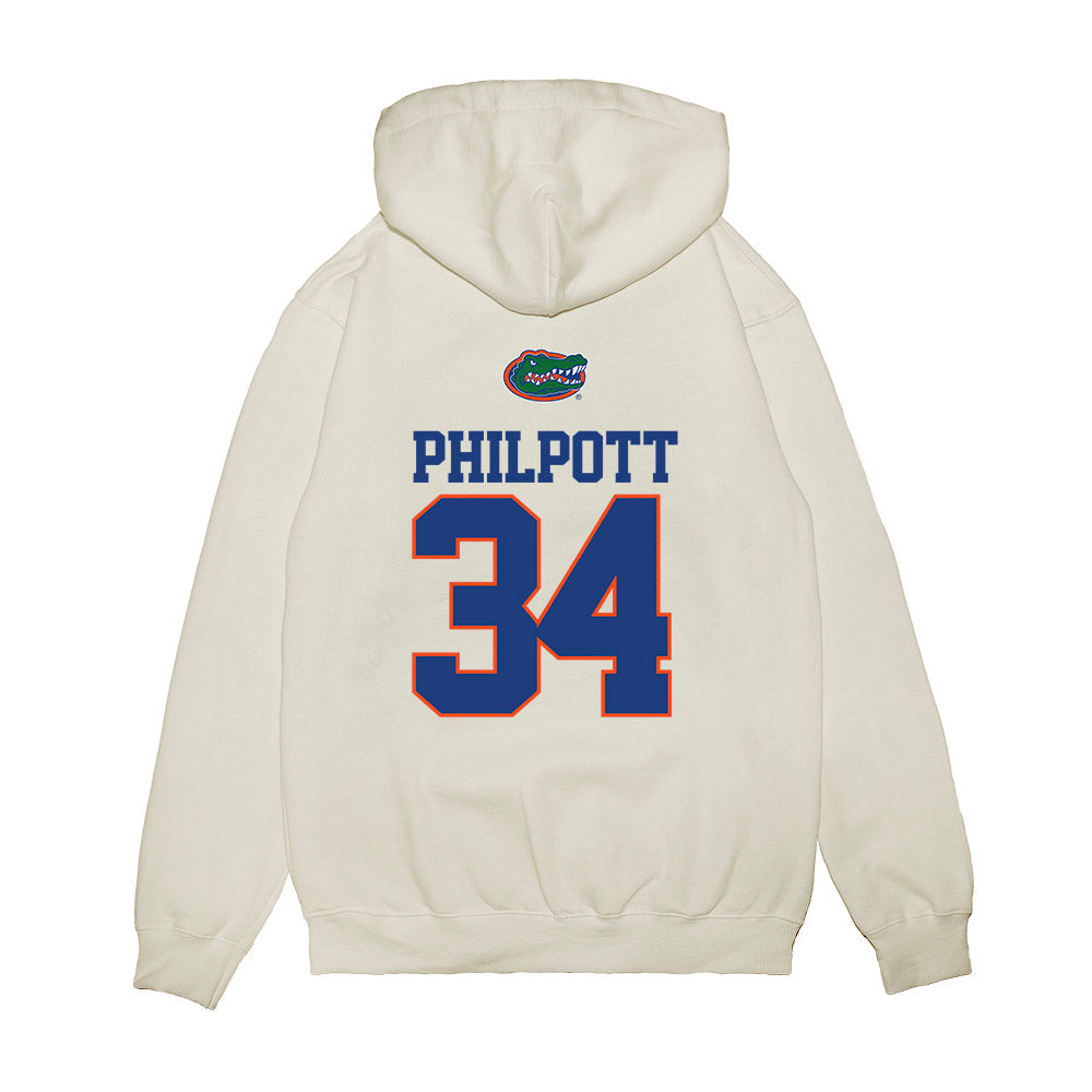 Florida - NCAA Baseball : Alex Philpott - USA Raglan Premium Hooded Sweatshirt-1
