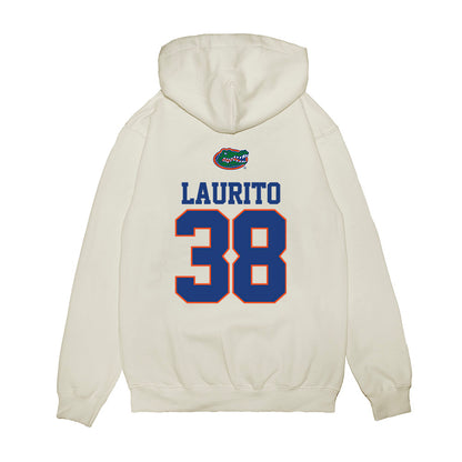 Florida - NCAA Baseball : Mason Laurito - USA Raglan Premium Hooded Sweatshirt-1