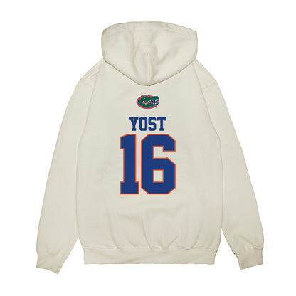 Florida - NCAA Baseball : Hayden Yost - USA Raglan Premium Hooded Sweatshirt-1