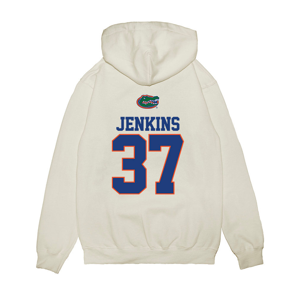 Florida - NCAA Baseball : Matthew Jenkins - USA Raglan Premium Hooded Sweatshirt-1