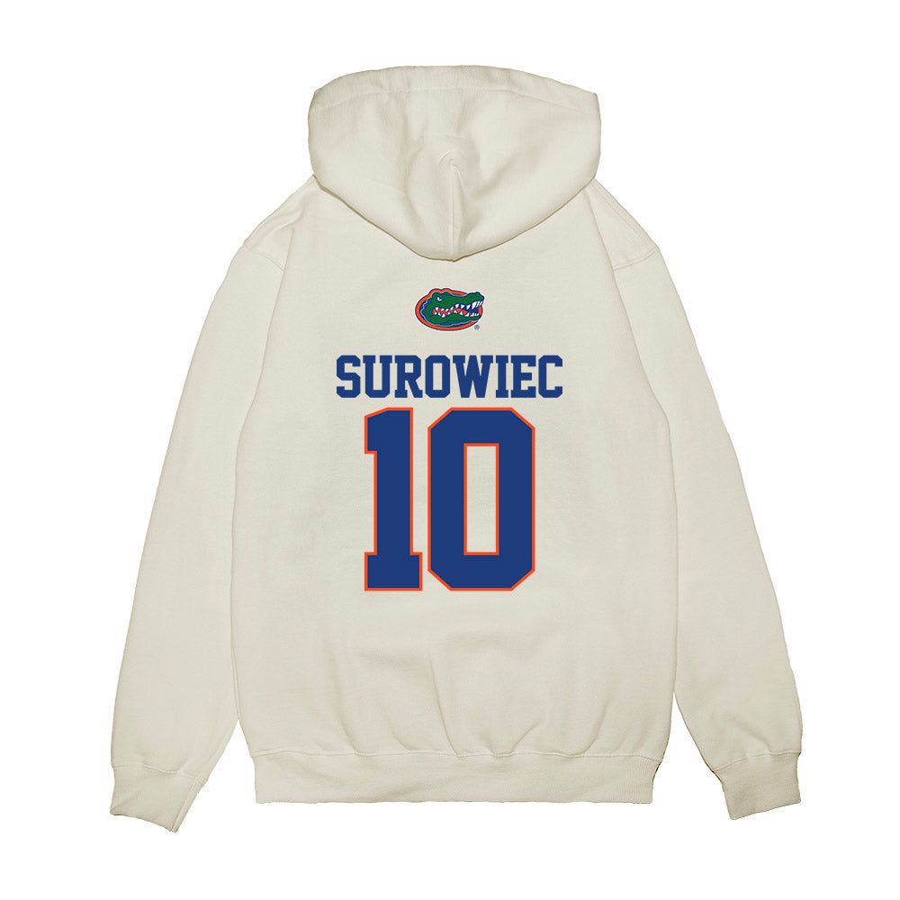 Florida - NCAA Baseball : Ethan Surowiec - USA Raglan Premium Hooded Sweatshirt-1