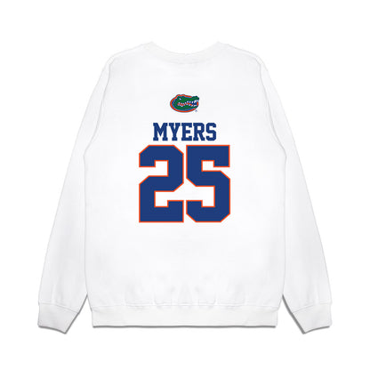 Florida - NCAA Baseball : Kolt Myers - USA Raglan Premium Crewneck Sweatshirt-1