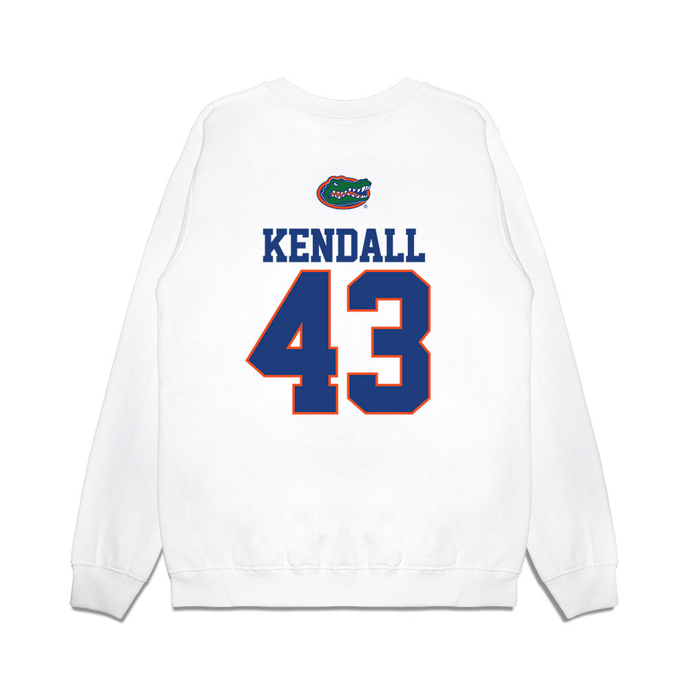 Florida - NCAA Baseball : Jacob Kendall - USA Raglan Premium Crewneck Sweatshirt-1