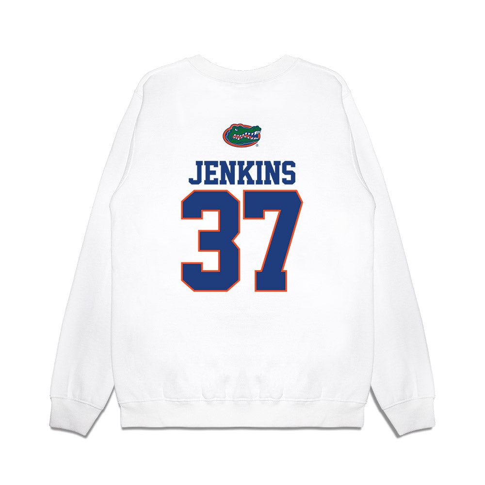 Florida - NCAA Baseball : Matthew Jenkins - USA Raglan Premium Crewneck Sweatshirt-1