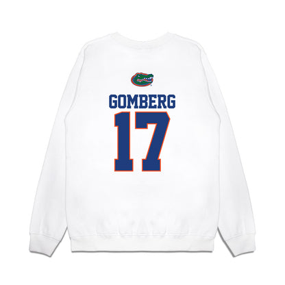 Florida - NCAA Baseball : Jacob Gomberg - USA Raglan Premium Crewneck Sweatshirt-1