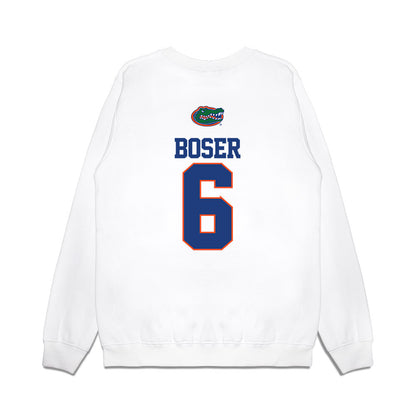 Florida - NCAA Baseball : Bobby Boser - USA Raglan Premium Crewneck Sweatshirt-1